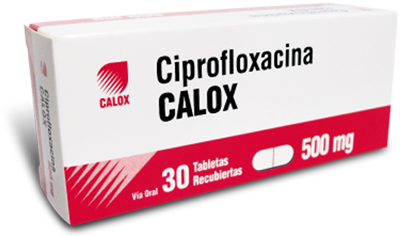 CIPROFLOXACINA CALOX Tabletas recubiertas